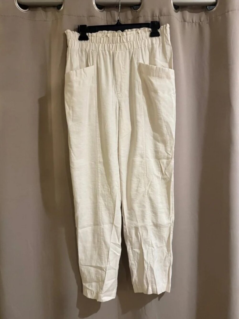 a new day Cream Cargo Pants with Pockets